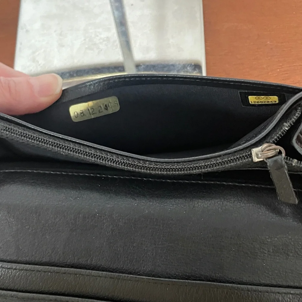 Chanel Black Leather Womens Camilla Wallet - Picture 4 of 12